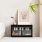 HOMLUX 3-Tier Storage Cabinet with Adjustable Shelves in Black, , large
