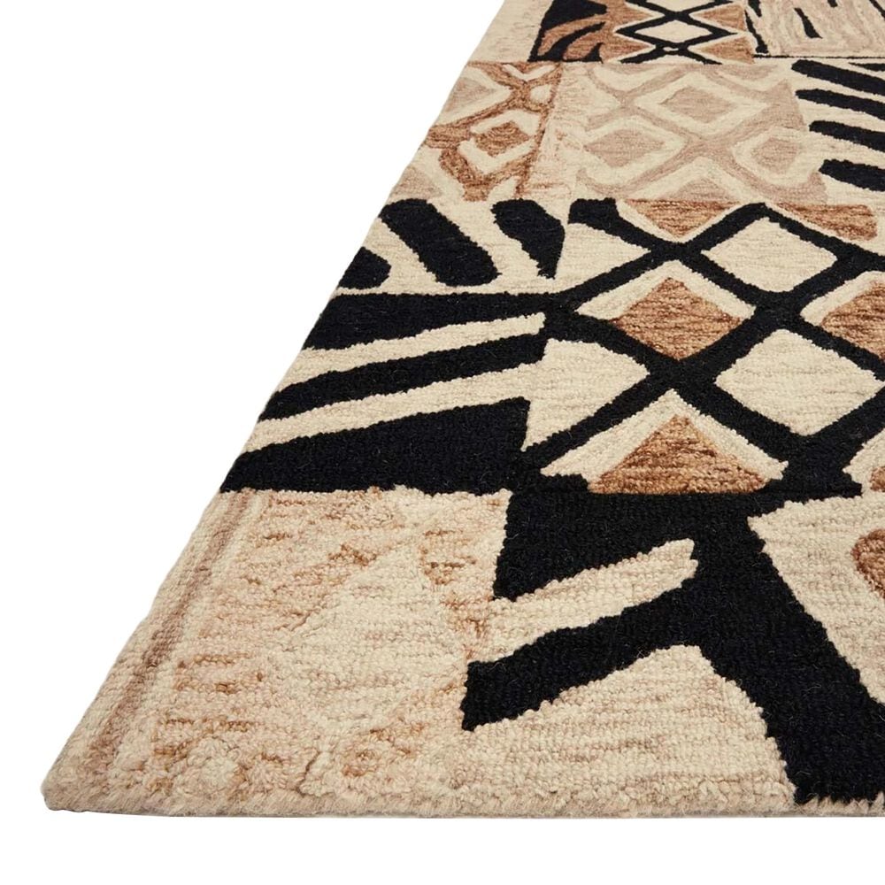 Loloi Nala NAL-02 2&#39;6&quot; x 7&#39;6&quot; Tobacco and Natural Runner, , large