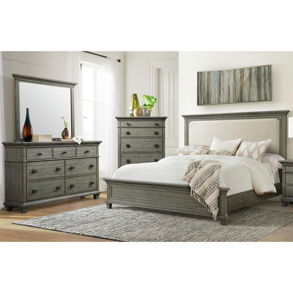 Mayberry Hill Crawford 3 Piece Queen Bedroom Set in Grey, , large