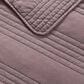 Hallmart Collectibles Sierra 3-Piece Queen Coverlet Set in Eggplant, , large