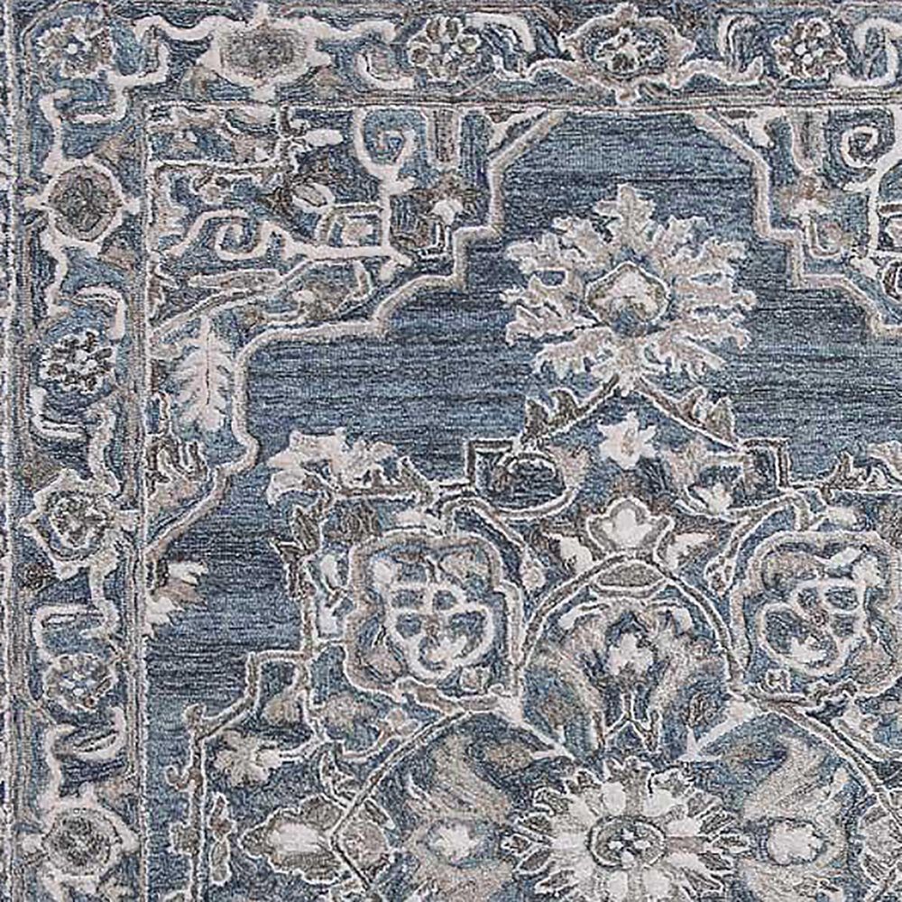 Amer Rugs Vestige 2&#39; x 3&#39; Denim and Gray Area Rug, , large