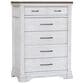 Sasha Lee 5 Piece Queen Storage Bedroom Set in 2 Tone Hickory, , large
