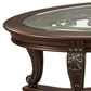 Ashley Norcastle Coffee Table in Dark Brown and Clear, , large