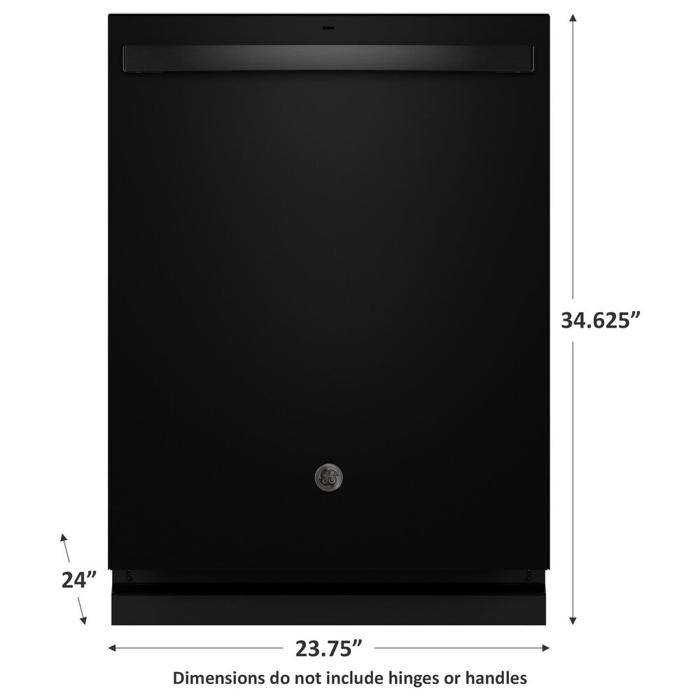 GE Appliances 24&quot; Built-In Bar Handle Dishwasher with 45 dBA Quiet Package in Fingerprint Resistant Black Slate, , large