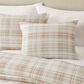 J. Queen New York Pascal 3-Piece King/California King Duvet Cover Set in Cinnamon, , large