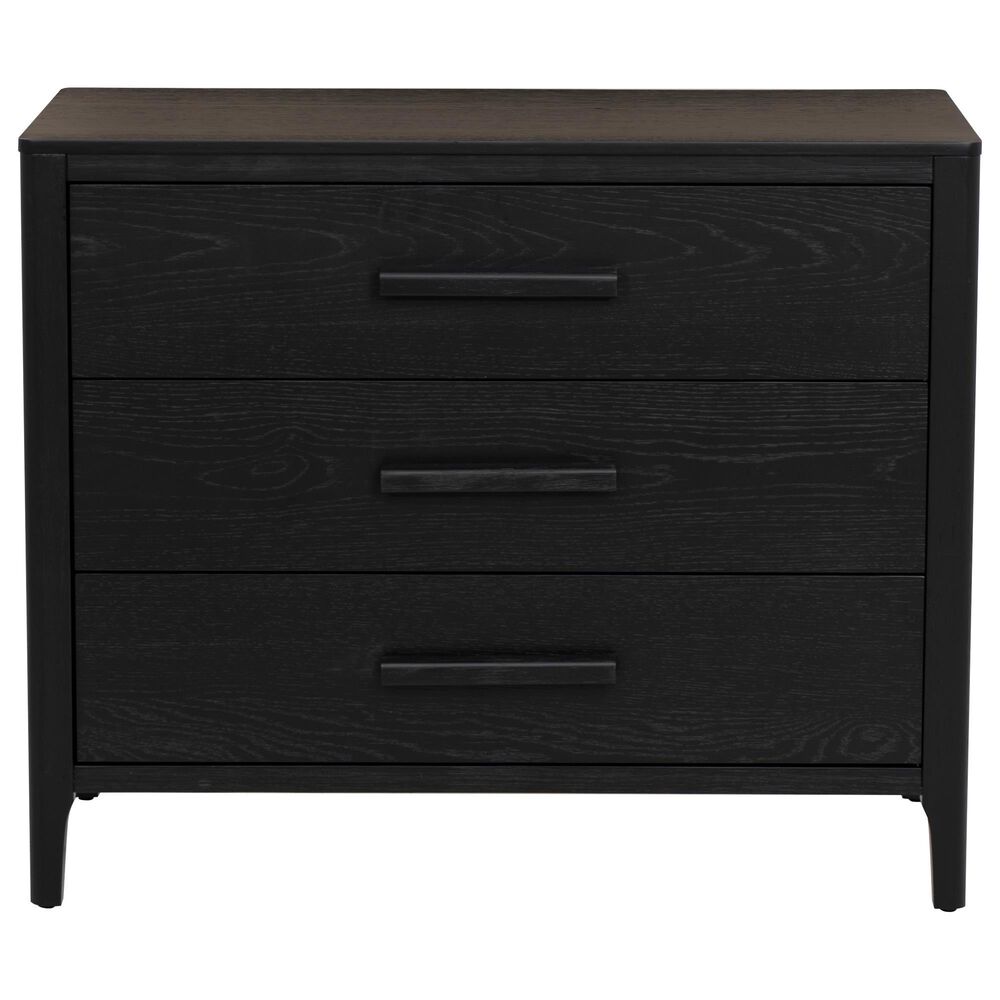 Linon Home Decor Wilcox 3-Drawer Dresser in Black, , large