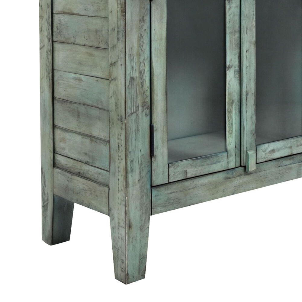Waltham Rustic Shores 4-Door High Cabinet in Surfside, , large