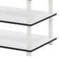 HOMLUX 3-Tier Turn-N-Tube Coffee Table in White, , large