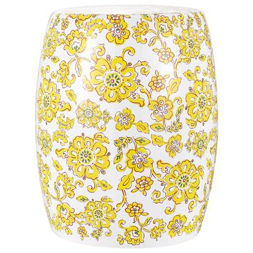 Safavieh Lorde Garden Stool in Yellow, , large