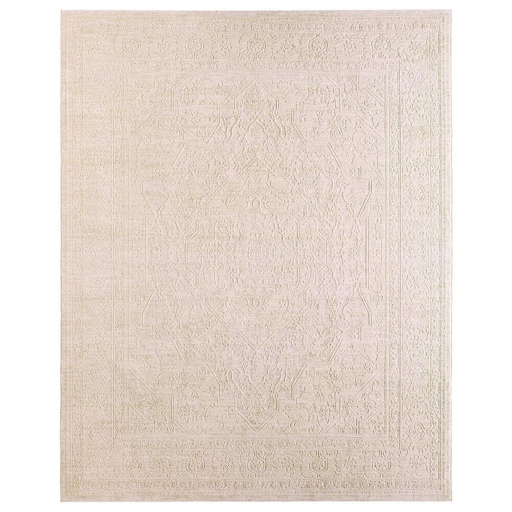 Jaipur Serenita Beyza White and Cream 8"6" x 11"6" Area Rug, , large