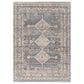 Surya Aida 5" x 7"9" Medium Gray, Gray, Beige, Charcoal and Tan Area Rug, , large