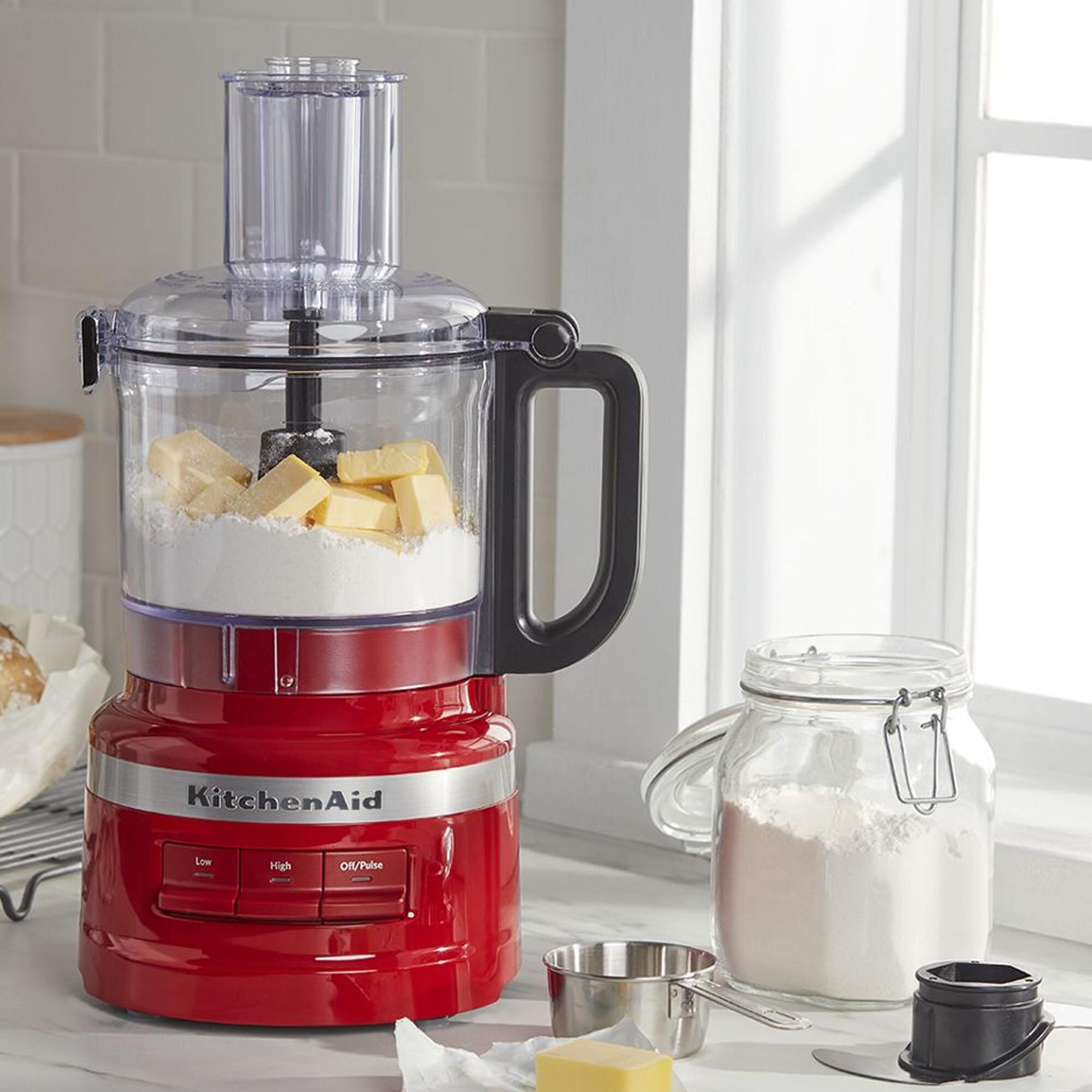 KitchenAid 7 Cup Food Processor Plus in Empire Red Nebraska