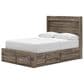 Ashley Elbrim Full Storage Bed in Weathered Brown, , large