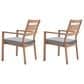 Zuo Modern Rader Dining Chair in Gray (Set of 2), , large