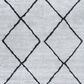 Safavieh August Shag AUG572F 9" x 12" Ivory and Grey Area Rug, , large
