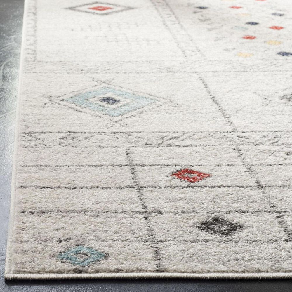 Safavieh Adirondack ADR206F 3&#39; x 5&#39; Light Grey and Aqua Area Rug, , large