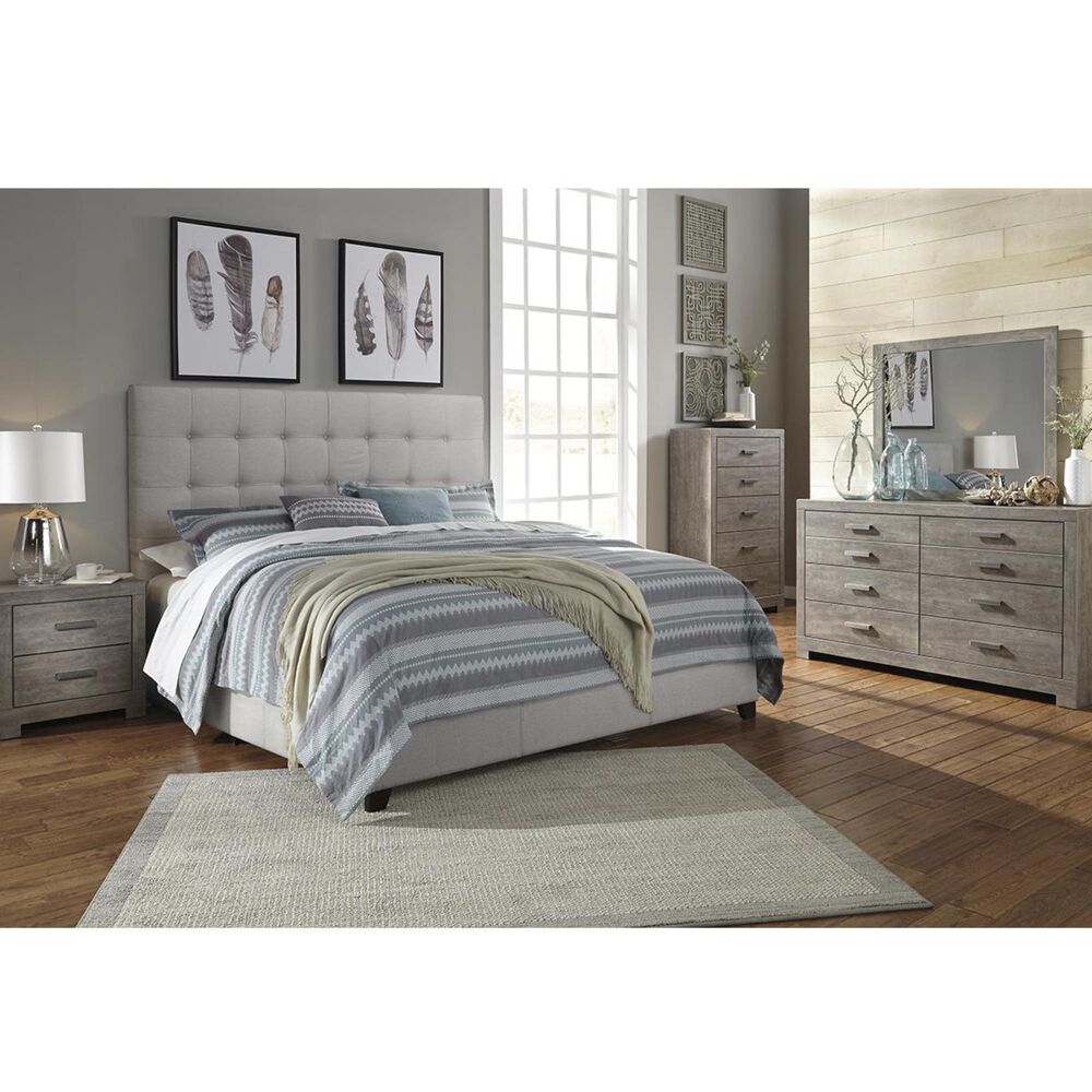 Signature Design by Ashley Culverbach 2 Drawer Nightstand in Driftwood Gray, , large