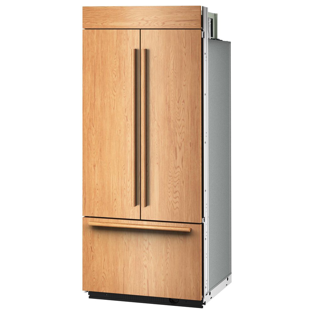 KitchenAid 20.8 Cu. Ft. Built-In French Door Bottom Mount Refrigerator with Platinum Interior in Panel Ready, , large