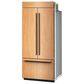 KitchenAid 20.8 Cu. Ft. Built-In French Door Bottom Mount Refrigerator with Platinum Interior in Panel Ready, , large