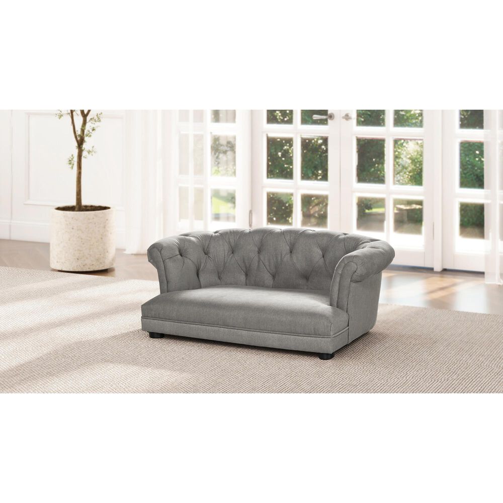 Jennifer Taylor Home Kiki Dog Sofa Bed in Uptown Gray, , large