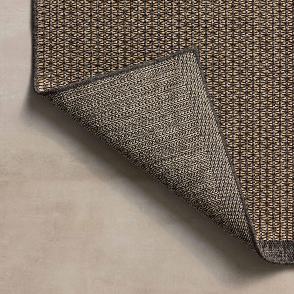 Loloi II Providence 2&#39;3&quot; x 3&#39;9&quot; Wheat and Charcoal Indoor/Outdoor Area Rug, , large