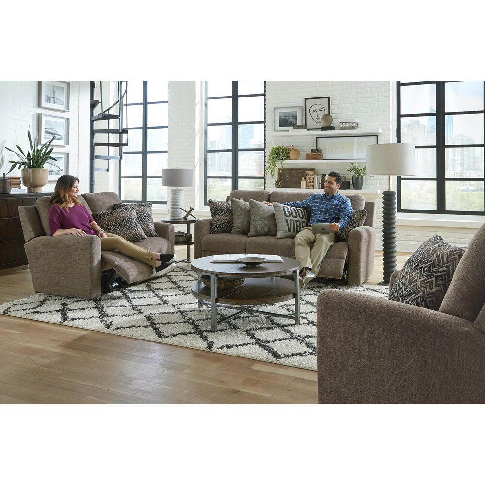 Catnapper Calvin Power Reclining Loveseat in Otter, , large