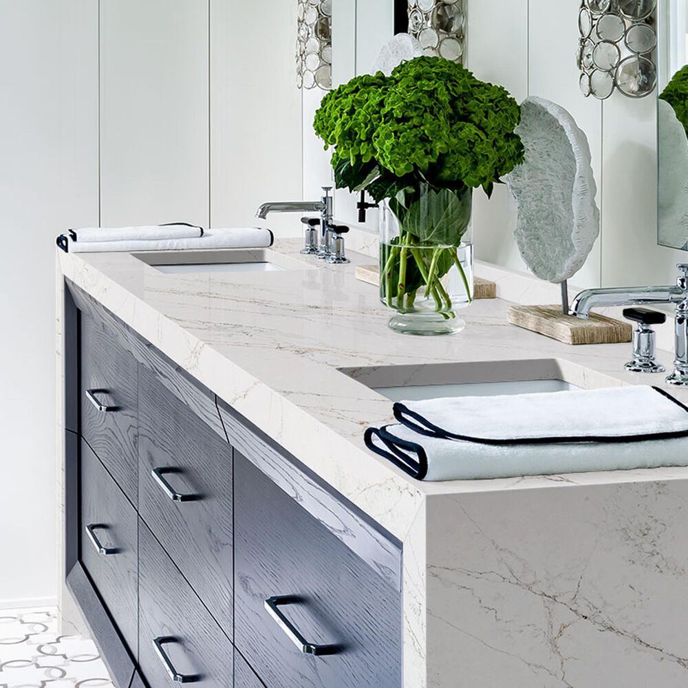 NFM Custom Countertops Calacatta Viraldi 3cm Quartz Countertop, , large