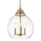 Golden Lighting Ariella 3-Light Pendant in Brushed Champagne Bronze, , large