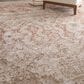 Feizy Loralai Beige and Rust 8" x 10" Area Rug, , large