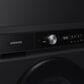 Samsung Bespoke 5.3 Cu. Ft. Front Load Washer and 7.6 Cu. Ft. Electric Dryer Laundry Pair with Stacking Kit in Brushed Black, , large