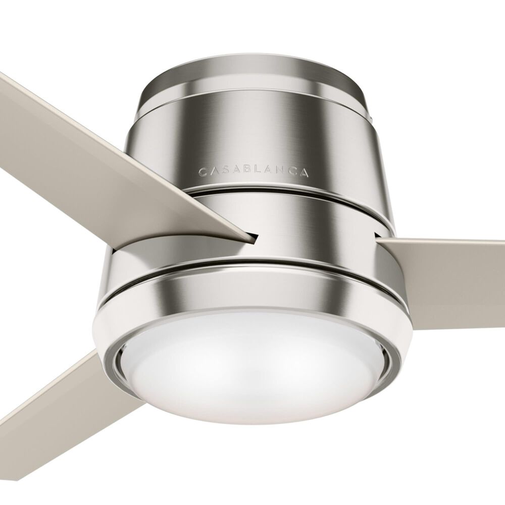 Hunter Commodus 44&quot; Ceiling Fan with LED Light in Brushed Nickel, , large