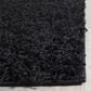 Safavieh Athens Shag SGA119K 4" x 6" Black Area Rug, , large