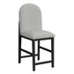 Mayberry Hill Arch Back Barstool in Gray and Brown, , large