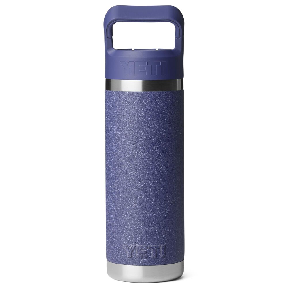 YETI Rambler 18 Oz Water Bottle with Straw Cap in Moon Dust, , large