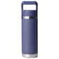 YETI Rambler 18 Oz Water Bottle with Straw Cap in Moon Dust, , large