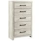 Ashley Cambeck 5-Piece Queen Bedroom Set in Whitewash, , large
