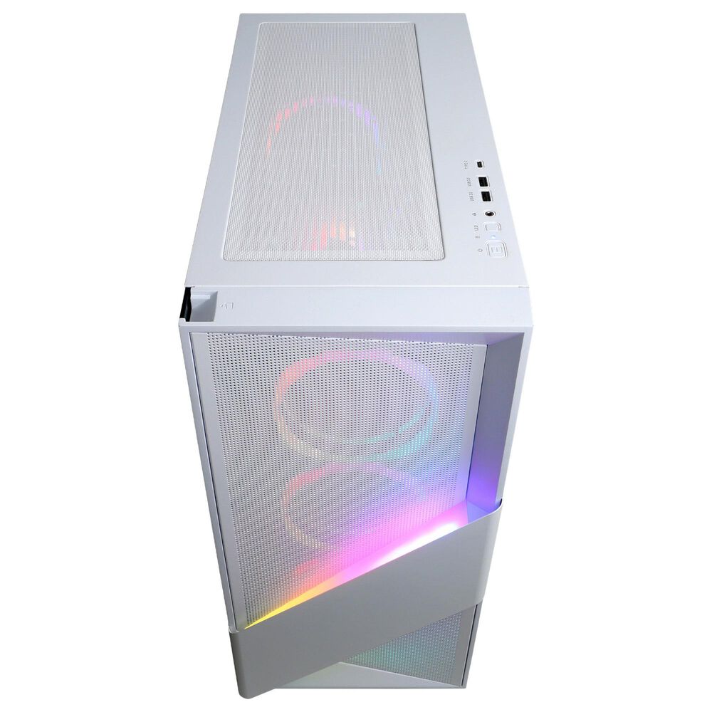 CyberPowerPC Gamer Xtreme Gaming Desktop | Intel Core Ultra 5 225F - 16GB RAM - AMD Radeon RX 9060 XT Graphics - 1TB SSD in White, , large