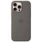 Apple Silicone Case with MagSafe for iPhone 16 Pro Max in Stone Gray, , large