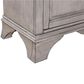 Aurafina Wainwright Free Standing Linen Closet in Old Harbor Gray, , large