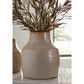 Ashley Millcott 12" Vase in Tan, , large