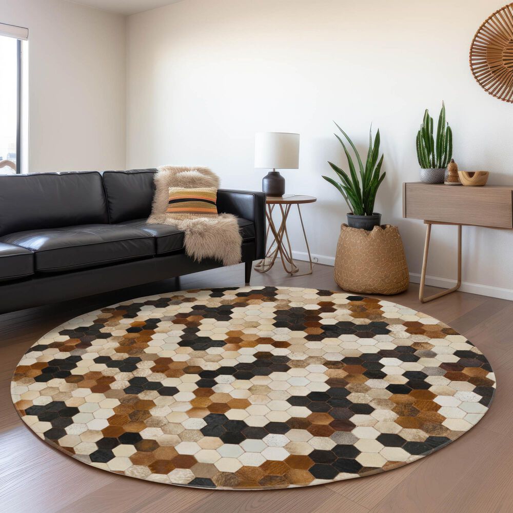 Dalyn Rug Company Bozeman BM9 Dune 8&#39; Round Area Rug, , large