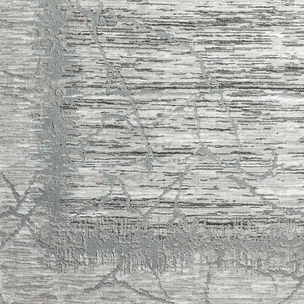 Radici USA Davide Abstract 5&#39;3&quot; x 7&#39;3&quot; Grey Area Rug, , large