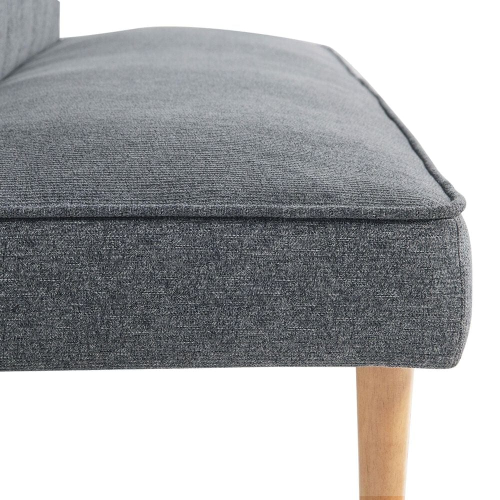 Lifestyle Solutions Salem Convertible Sofa in Gray, , large