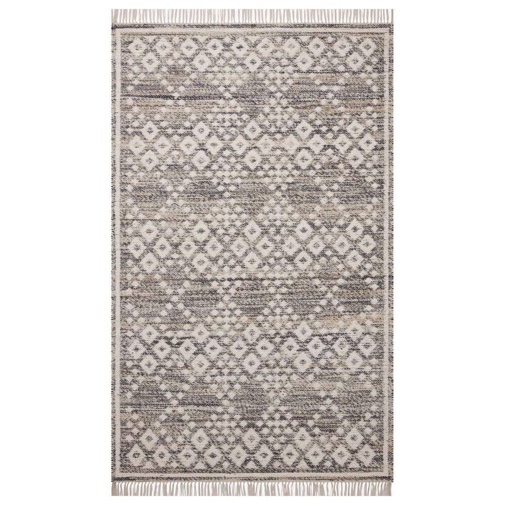Angela Rose Rivers 2"3" x 3"9" Denim and Ivory Area Rug, , large