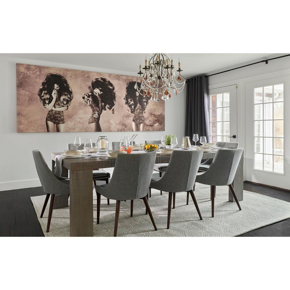 Momeni Mallorca MRC-7 3&#39;6&quot; x 5&#39;6&quot; Gray Area Rug, , large