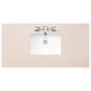 James Martin Malibu 48" Single Bathroom Vanity in Amber Birch with 3 cm Eternal Marfil Quartz Top and Rectangular Sink, , large