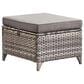 Sunwell Garden 6-Piece Fire Pit Set in Gray, , large