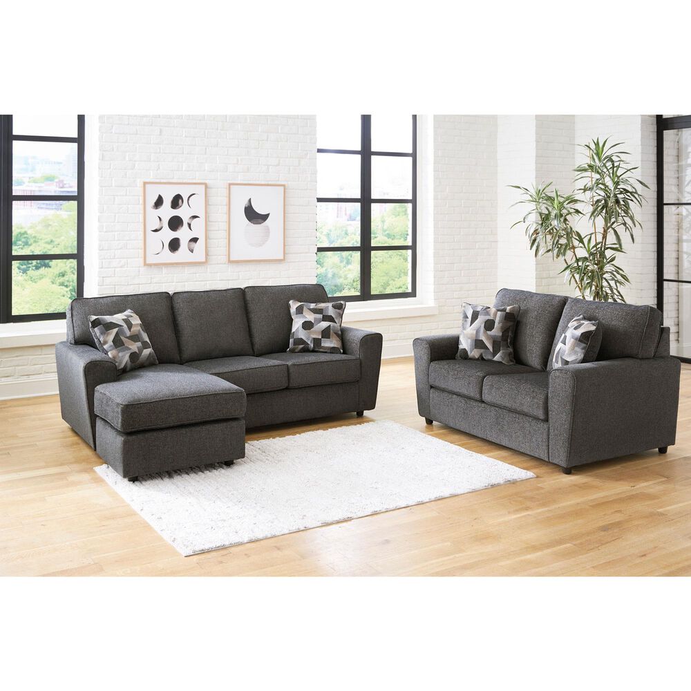 Ashley Cascilla Stationary Sofa Chaise in Slate, , large