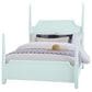 Viceray Collections Tide and Timber 5 Piece Full Poster Bedroom Set in Blue Maple, , large