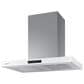 Samsung Bespoke 30" Bespoke Smart Wall Mount Hood with LCD Display in Clean White and Stainless Steel, , large